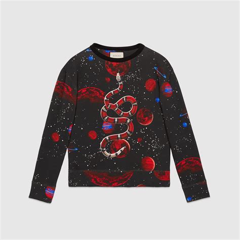 gucci space snake jumper